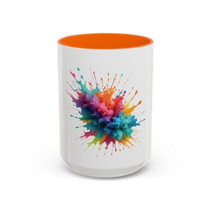 Abstract Burst Coffee Mug