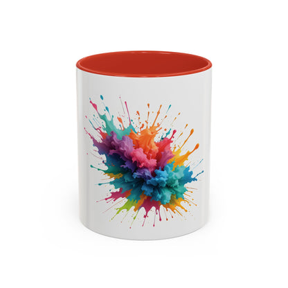Abstract Burst Coffee Mug