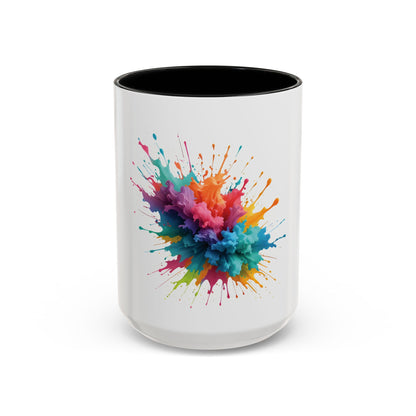 Abstract Burst Coffee Mug