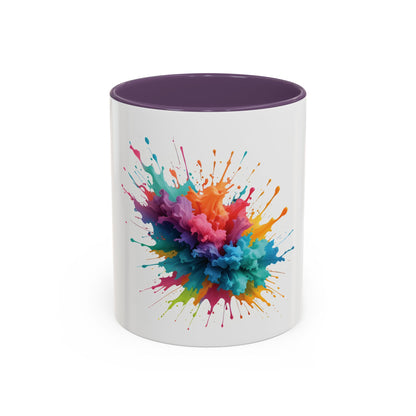 Abstract Burst Coffee Mug